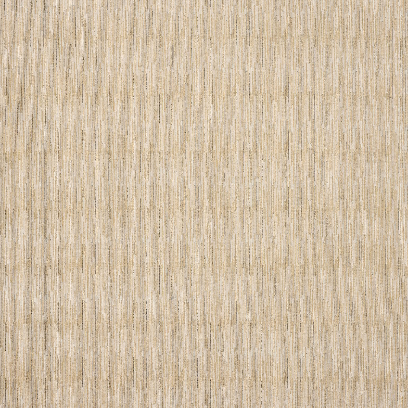 Pale warm cream velvet swatch with fine vertical striated texture