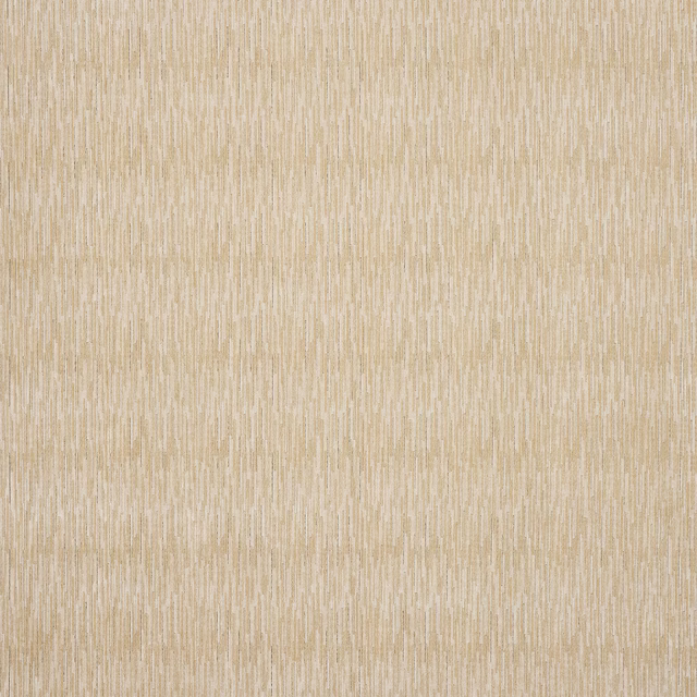 Pale warm cream velvet swatch with fine vertical striated texture