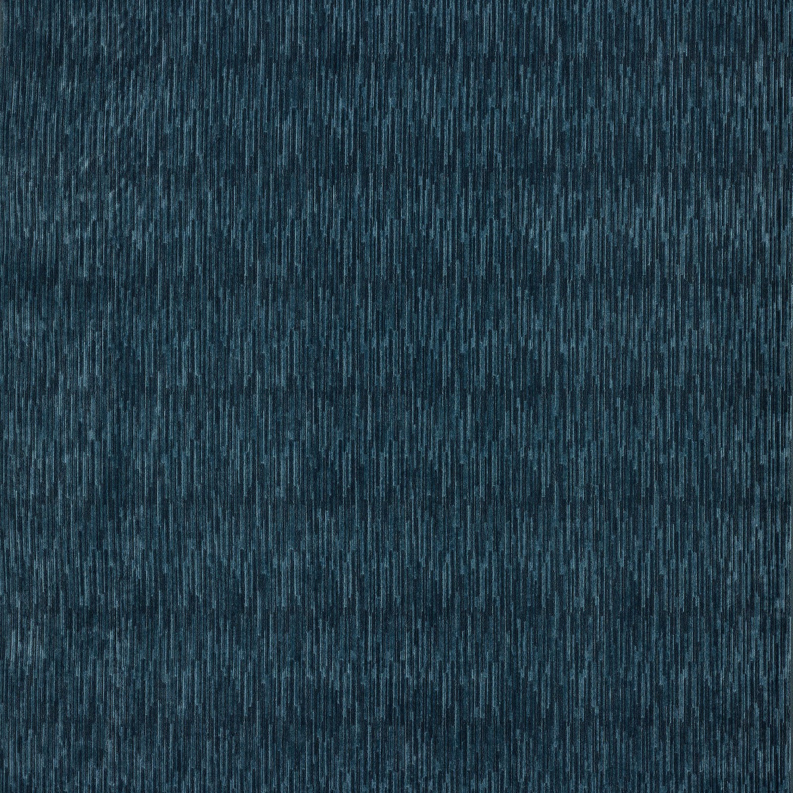 Deep blue-green velvet with fine vertical striations and a soft brushed pile
