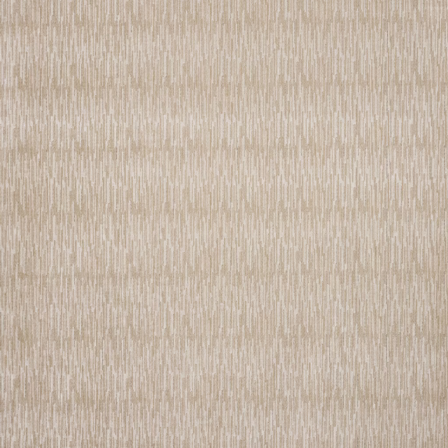 Soft silver-beige striped velvet swatch with fine vertical sheen