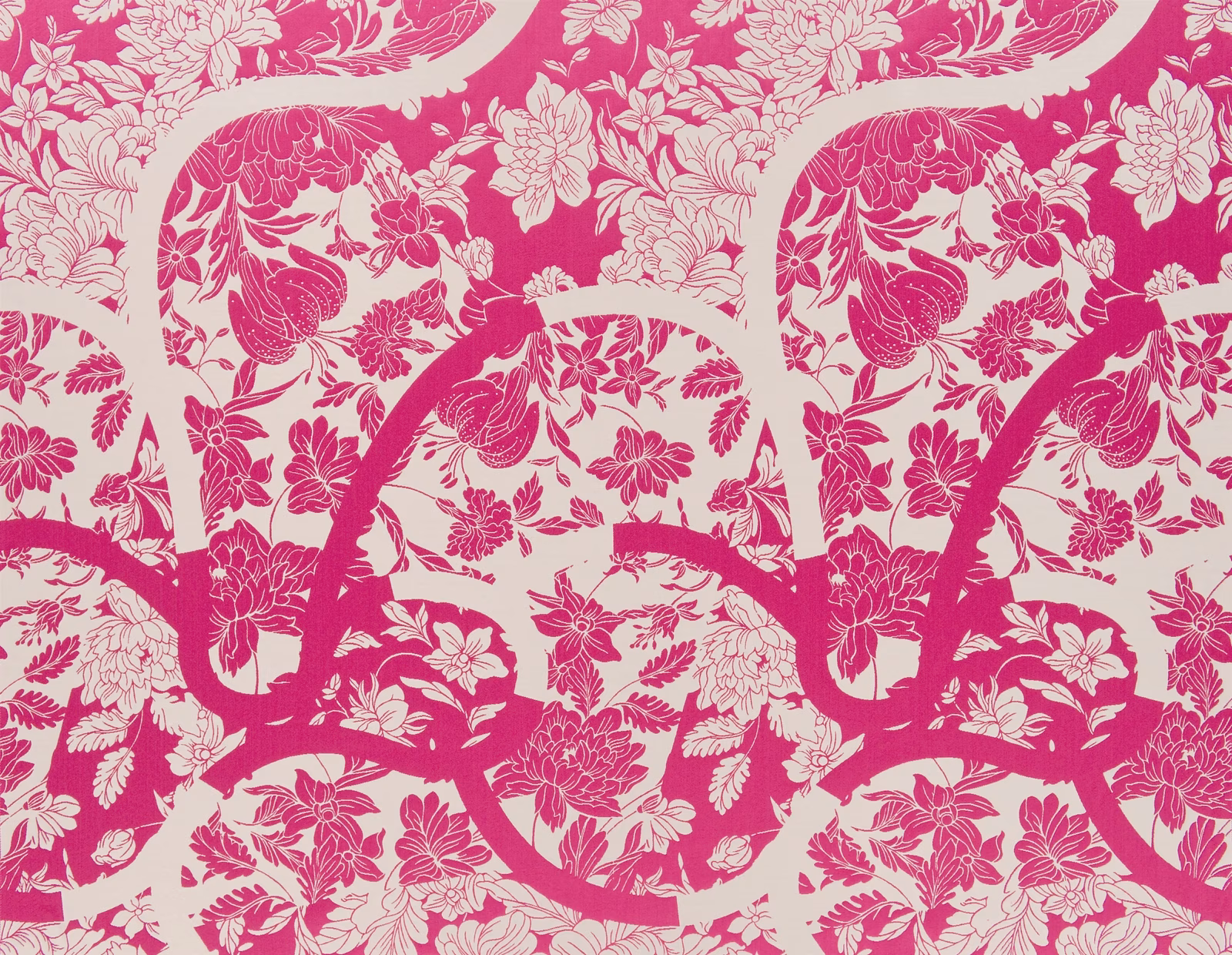 Japoneries Bougainvillier fabric