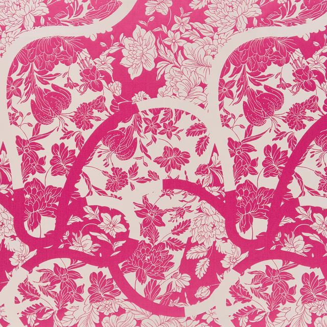Japoneries Bougainvillier fabric