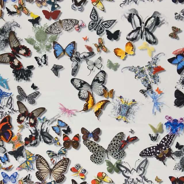 Butterfly Parade Opalin fabric