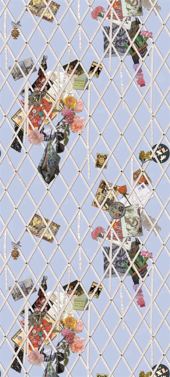 Souvenir Ciel Wallpaper fabric