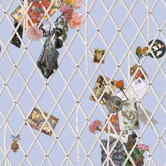 Souvenir Ciel Wallpaper fabric