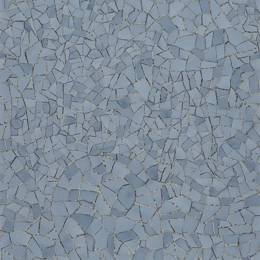 Picassiette Etain Wallpaper fabric