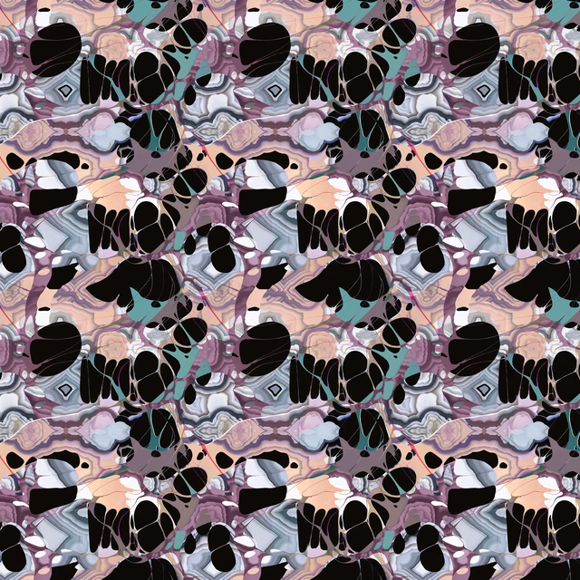Kaoscope Cendre fabric