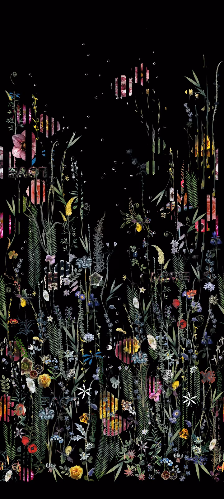 Babylonia Nights Panoramic Crepuscule fabric