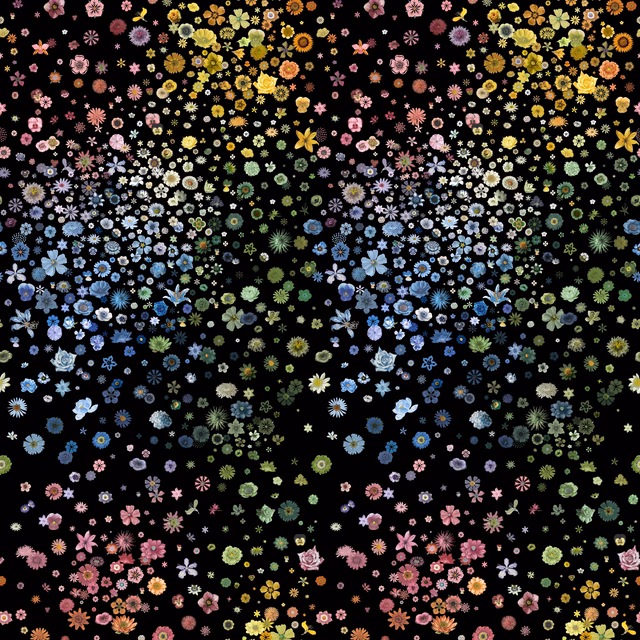 Jardin des Hesperides Multicolore fabric