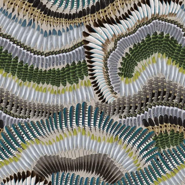 Prete moi ta plume Printemps fabric
