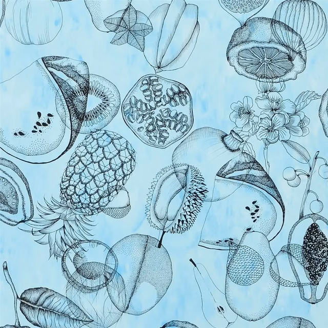 Agua Parati Celadon Wallpaper fabric
