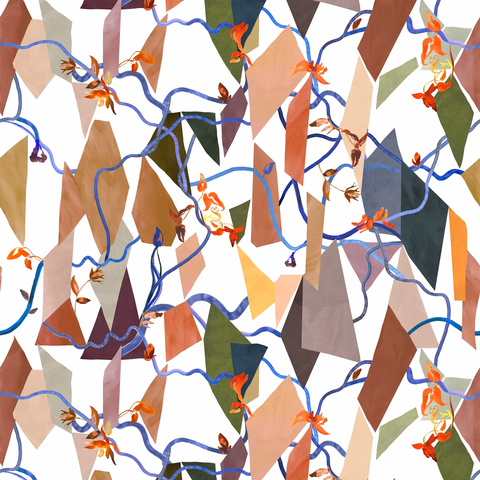 Cotillons Mosaique fabric