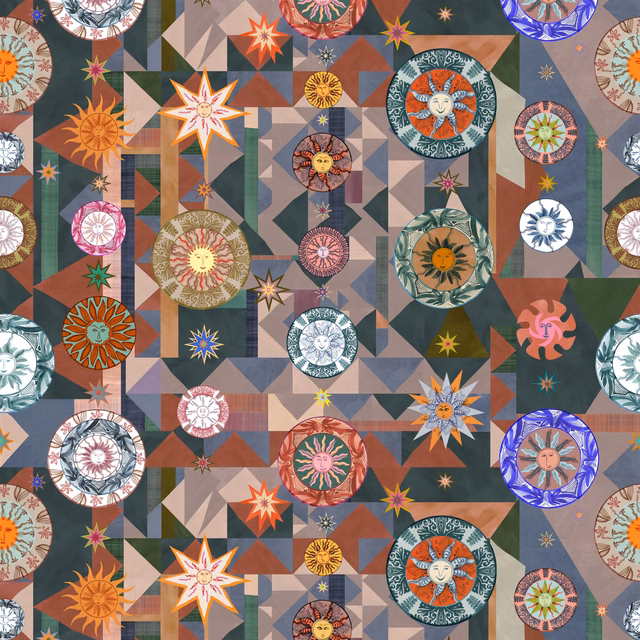 Trinquetaille Terre Cuite fabric