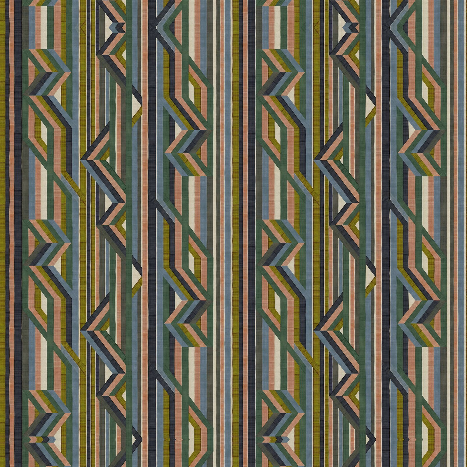 Reflets Sur Le Rhone Grasscloth Vert Riziere fabric