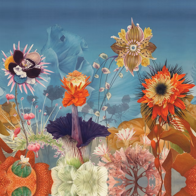 Surrearlesisme Mosaique fabric