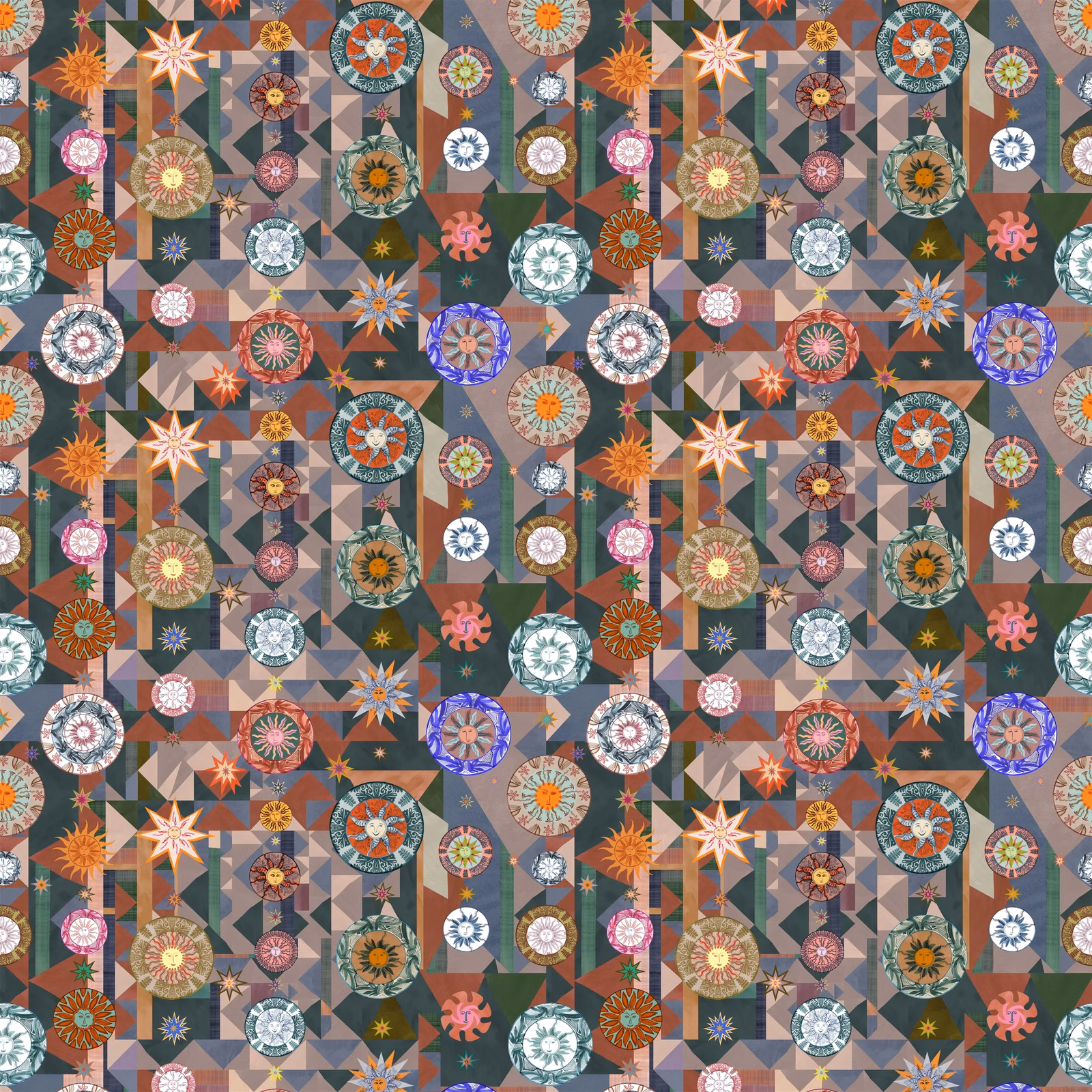 Trinquetaille Terre Cuite fabric