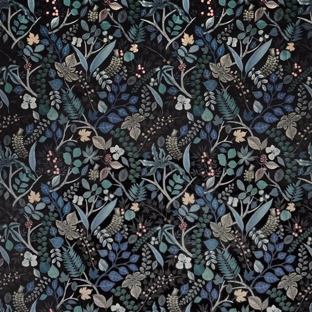 Cueillette Soft Foret fabric