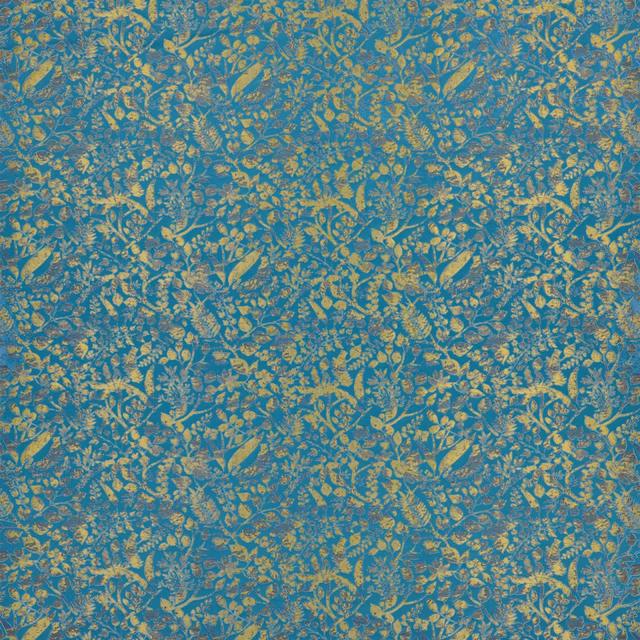 L Eden Bleu Nigelle fabric