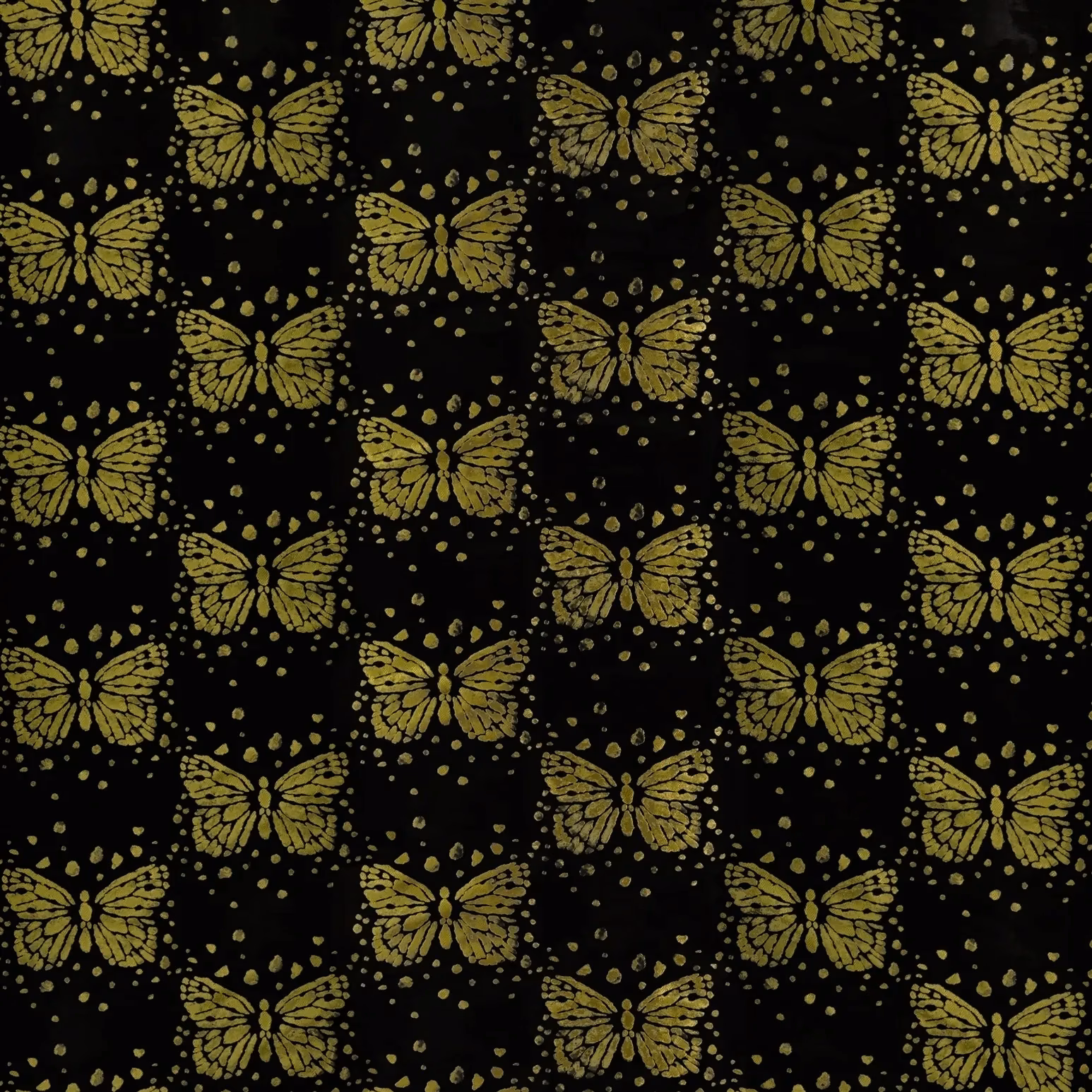 Les Messagers Iris fabric
