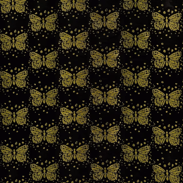 Les Messagers Iris fabric