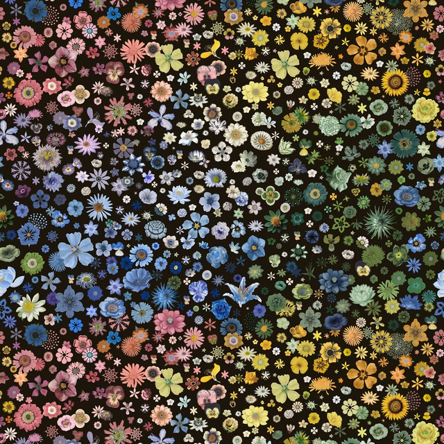 Jardin des Hesperides Multicolore fabric