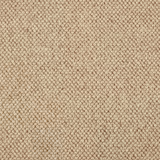 Warm oatmeal-beige wool loop carpet showing a dense, pebble-like textured surface