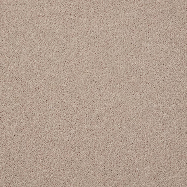 Mushroom taupe Cygnet carpet with dense, finely twisted Wool Twist texture