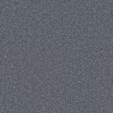 Close-up of cool slate-grey carpet with a dense peppered wool twist texture