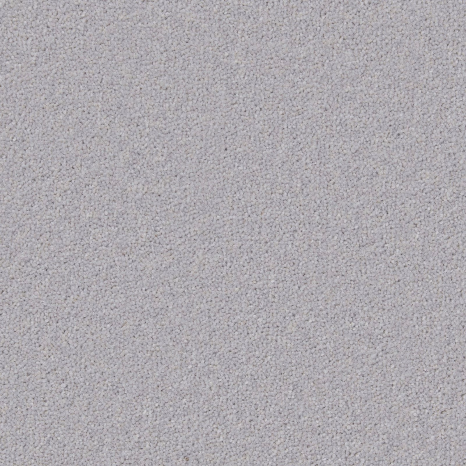 Pale cool-grey Wool Twist carpet showing a fine, softly flecked looped texture