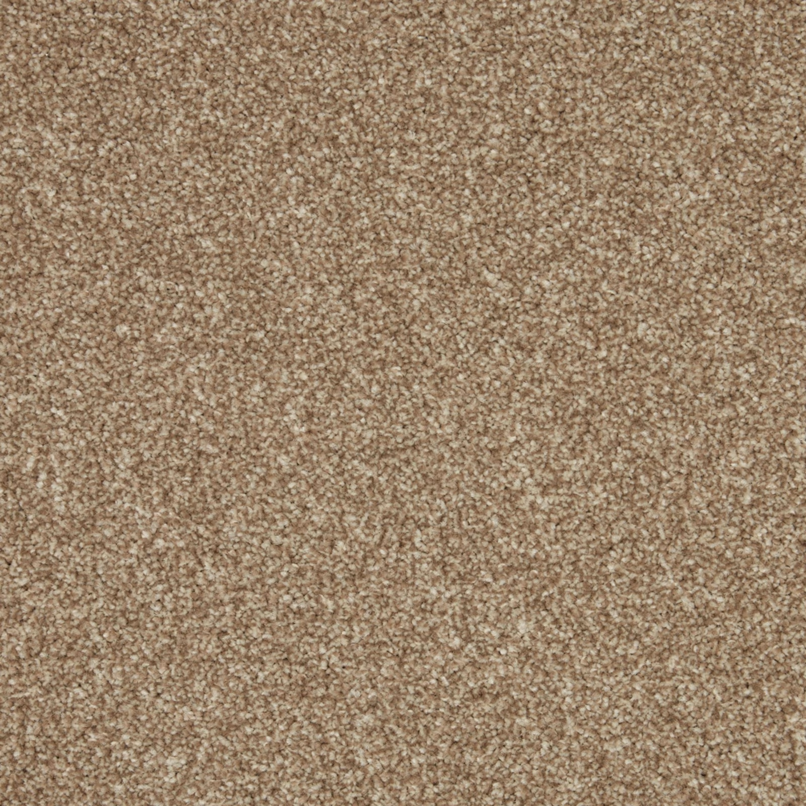Warm stone-taupe carpet with dense softly mottled beige and brown pile