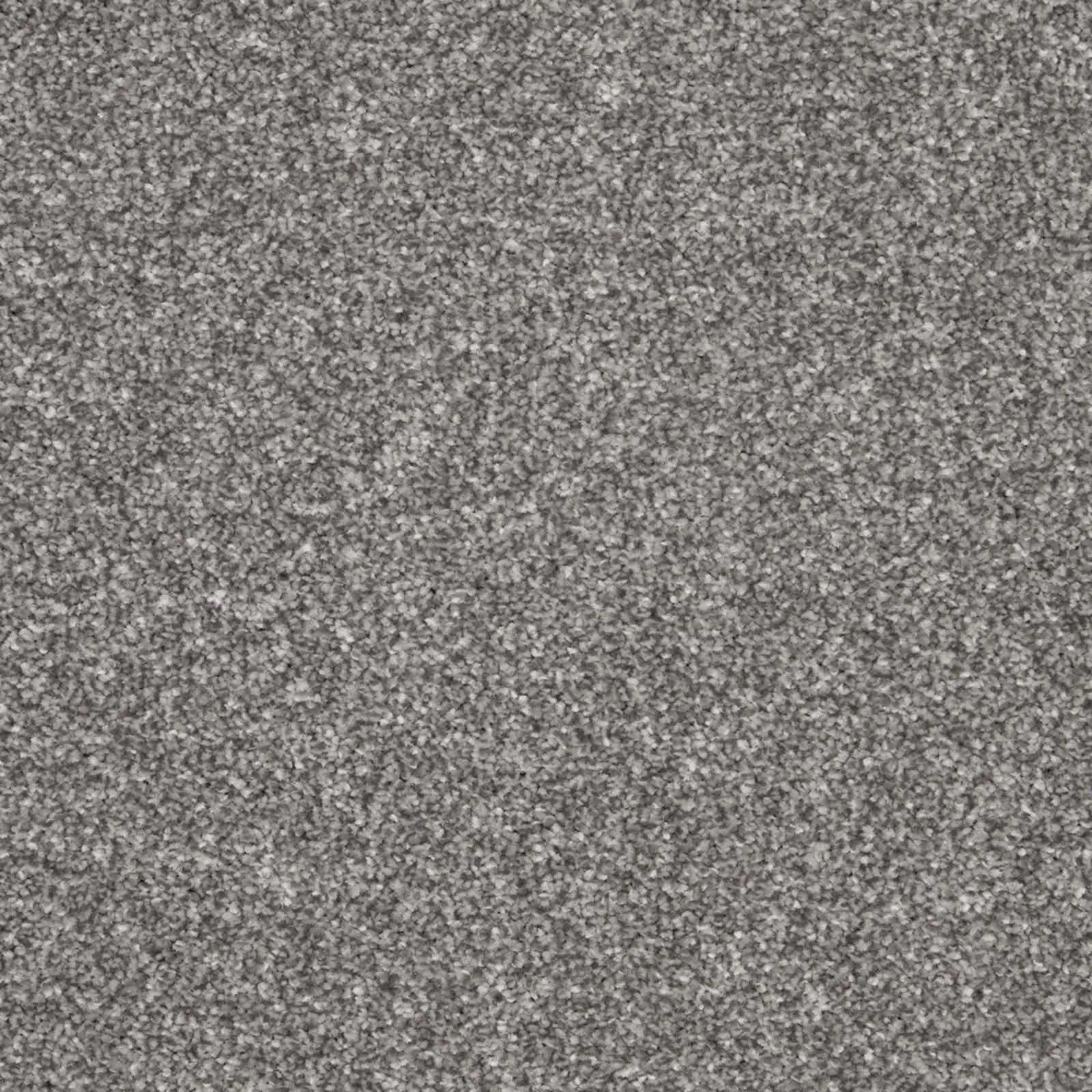 Cool grey flecked Saxony carpet with dense, softly mottled pile
