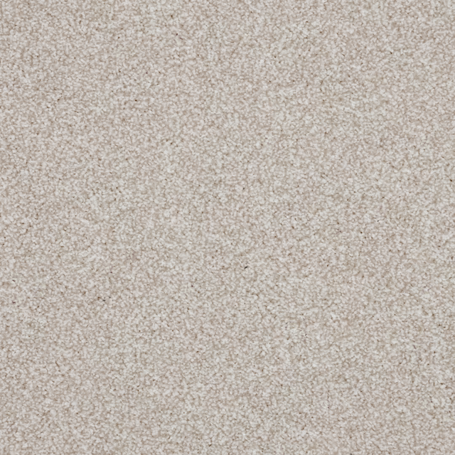 Pale warm greige Saxony pile with a softly mottled, flecked texture