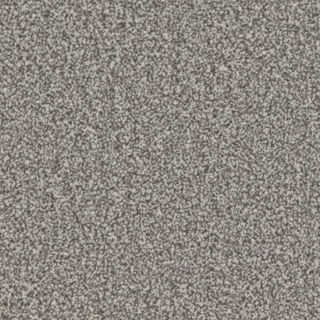 Mottled warm-grey carpet pile with charcoal and pale stone flecks