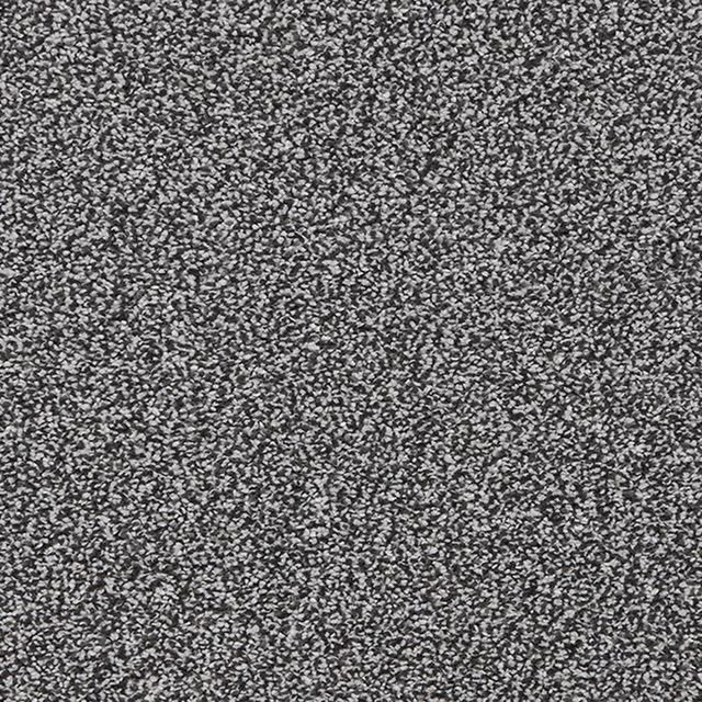 Charcoal granite carpet with dense black-and-white flecked texture