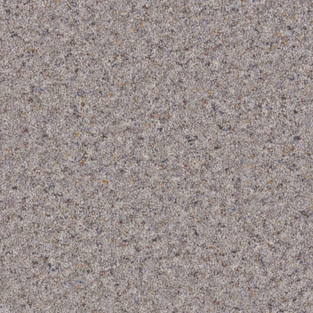 Mottled stone taupe Wool Twist carpet with grey, beige and brown flecks