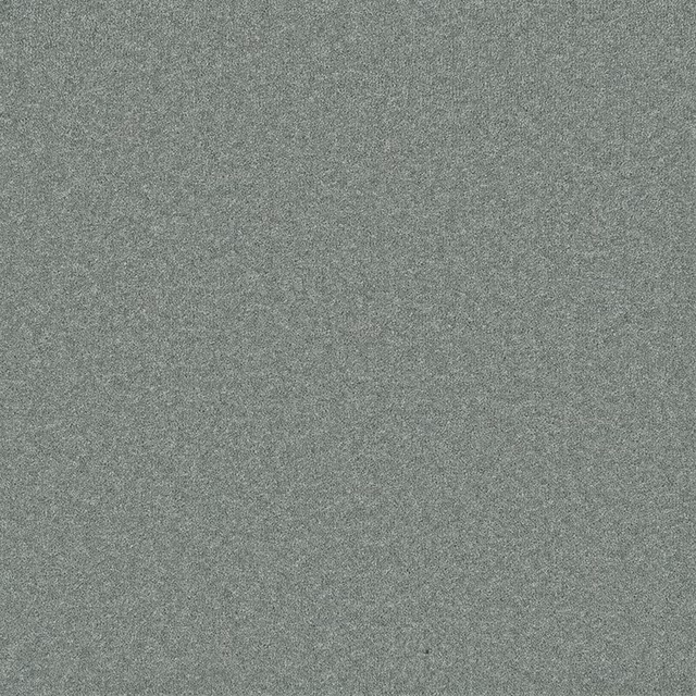 Close-up of Lagoon wool twist carpet in muted blue-grey green with fine mottling