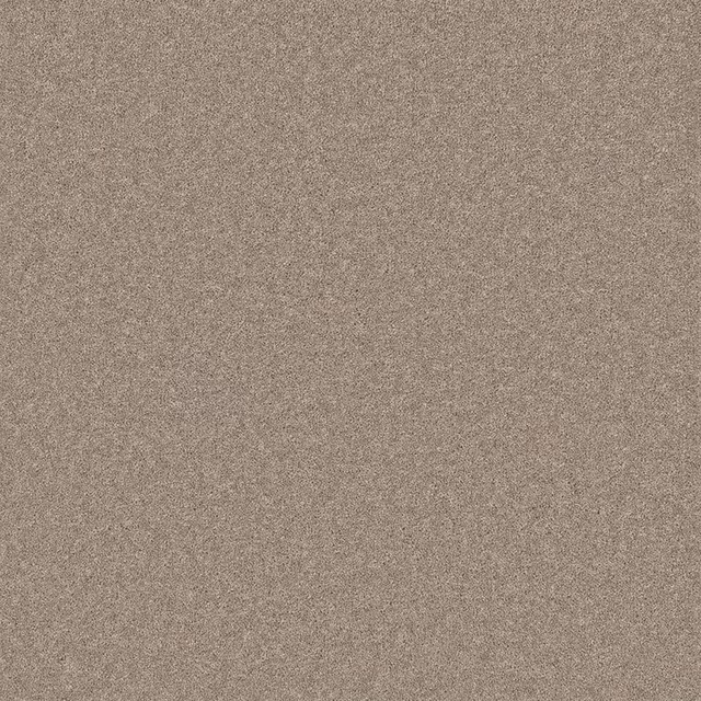 Warm stone-taupe Cormar Pembroke carpet showing a fine, softly mottled Wool Twist texture