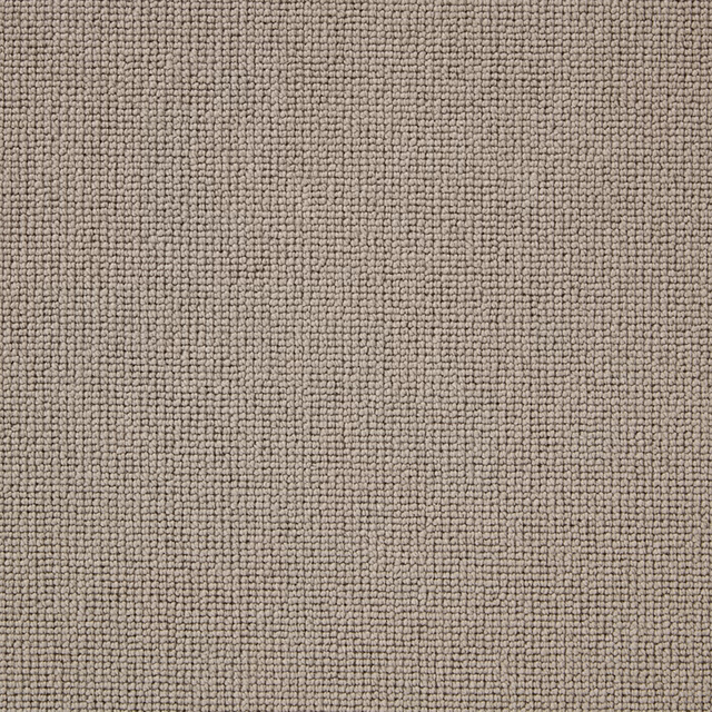 Close-up of muted taupe-grey Wool Loop with dense, finely pebbled texture