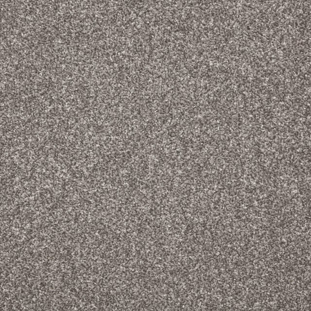 Close-up of Shadow carpet in mottled warm taupe-grey with dense textured pile