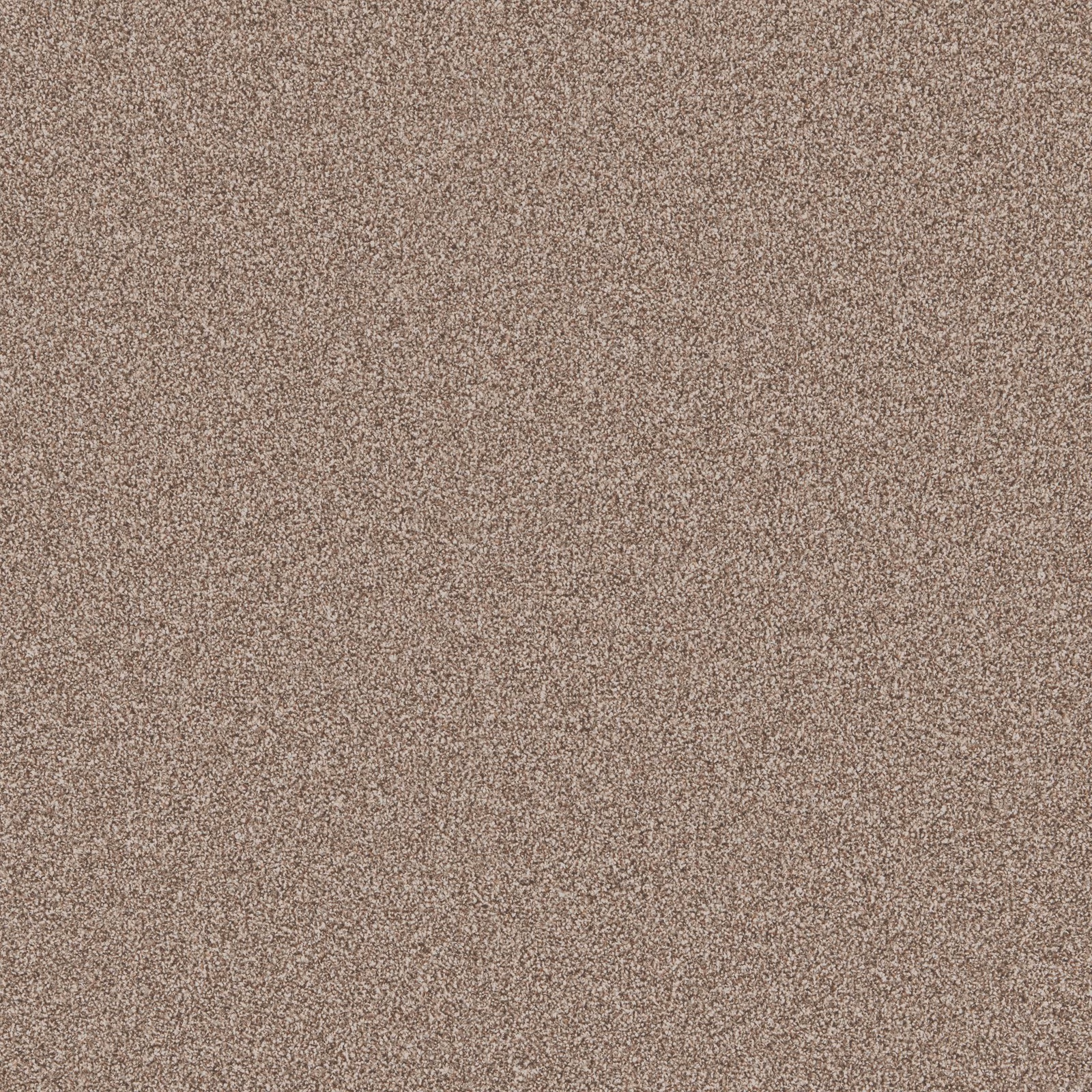 Warm taupe-brown carpet with a dense, finely mottled textured pile