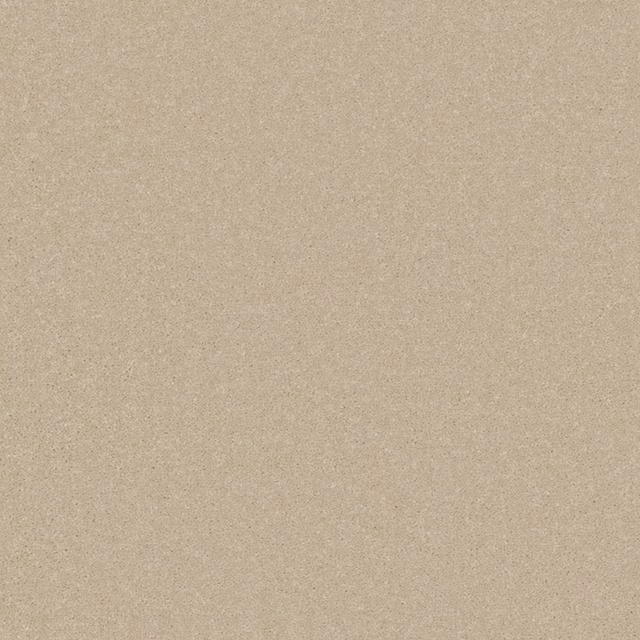 Warm taupe-beige carpet swatch with a fine, even low-pile texture