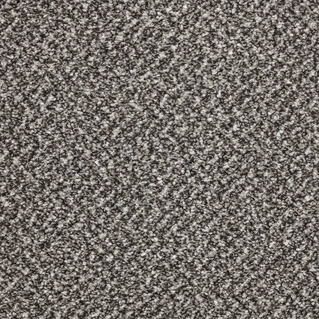 Dense Mineral Grey carpet with cool grey, charcoal and pale flecked texture