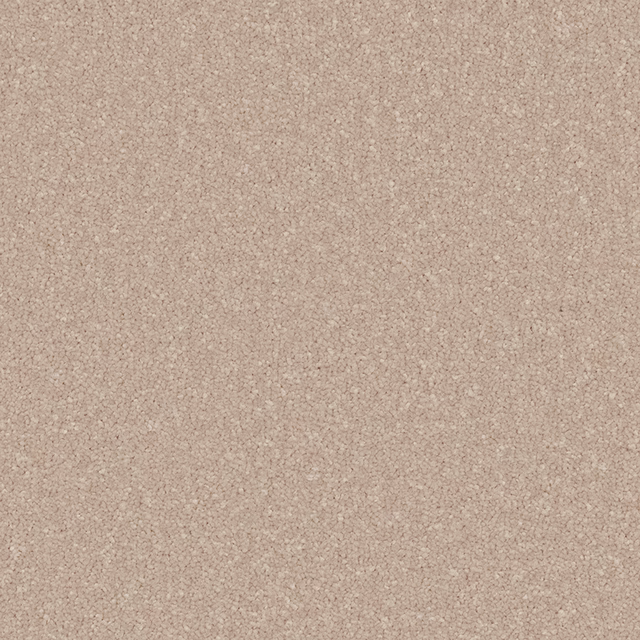 Warm mushroom-beige carpet with softly flecked, close-textured pile
