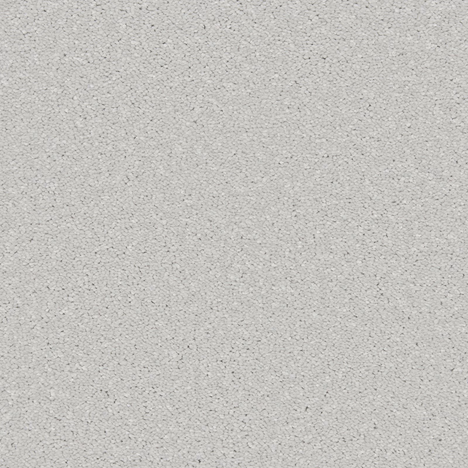 Pale cool-grey carpet showing a dense, softly mottled deep-pile texture