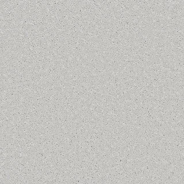 Pale cool-grey carpet showing a dense, softly mottled deep-pile texture