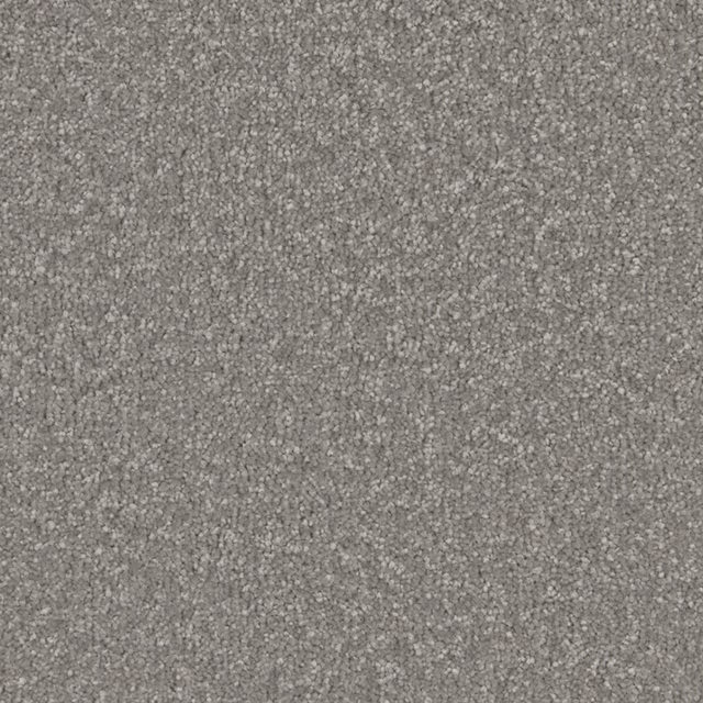 Soft taupe-grey carpet with dense mottled deep pile and subtle tonal flecks