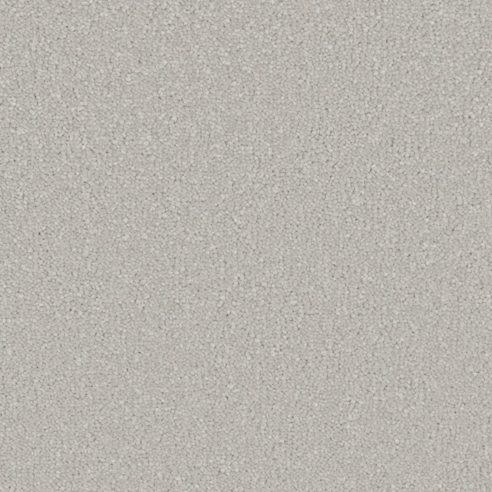 Pale greige Radiance carpet showing dense softly pebbled deep-pile texture