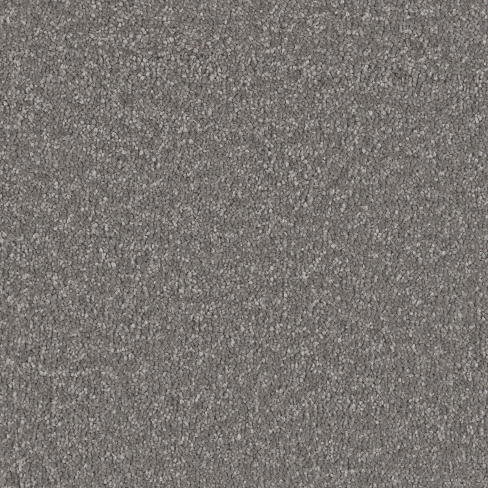 Cool mid-grey carpet with a softly flecked, tactile deep-pile surface