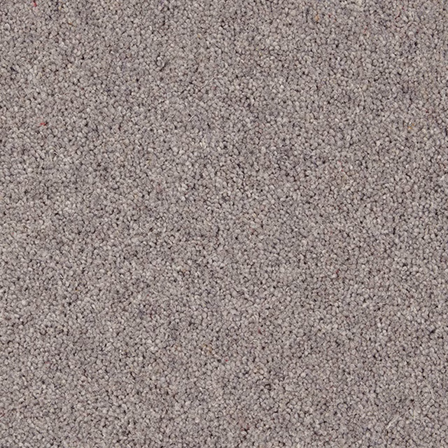 Dense taupe-grey Wool Twist carpet with subtle flecked texture
