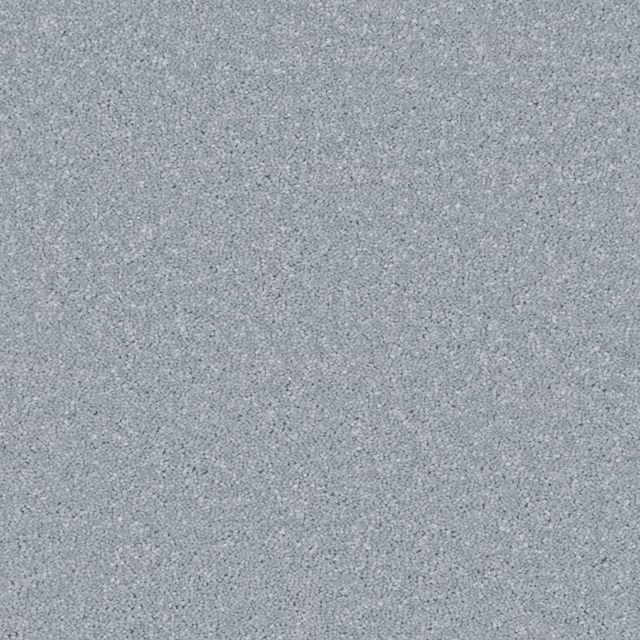 Cool mid-grey Zephyr carpet with a fine, softly mottled dense surface